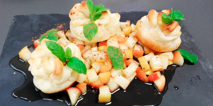 Folhado Queijo Chevre deborla chef