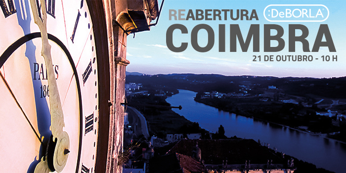 reabertura loja de decoração DeBORLA Coimbra