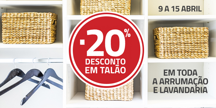 Promocao Arrumacao Lavandaria