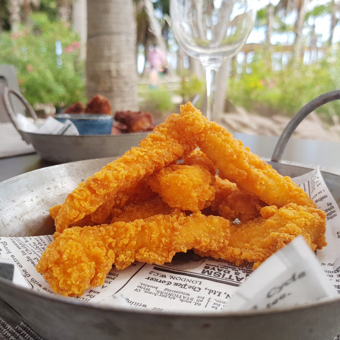 Palitos de frango com cereais - DeBORLA