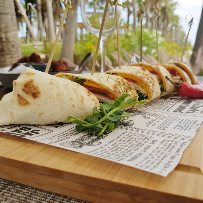 Wrap de frango - DeBORLA