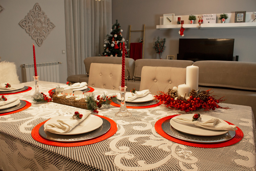 Uma decoração de Natal muito especial para toda a sala