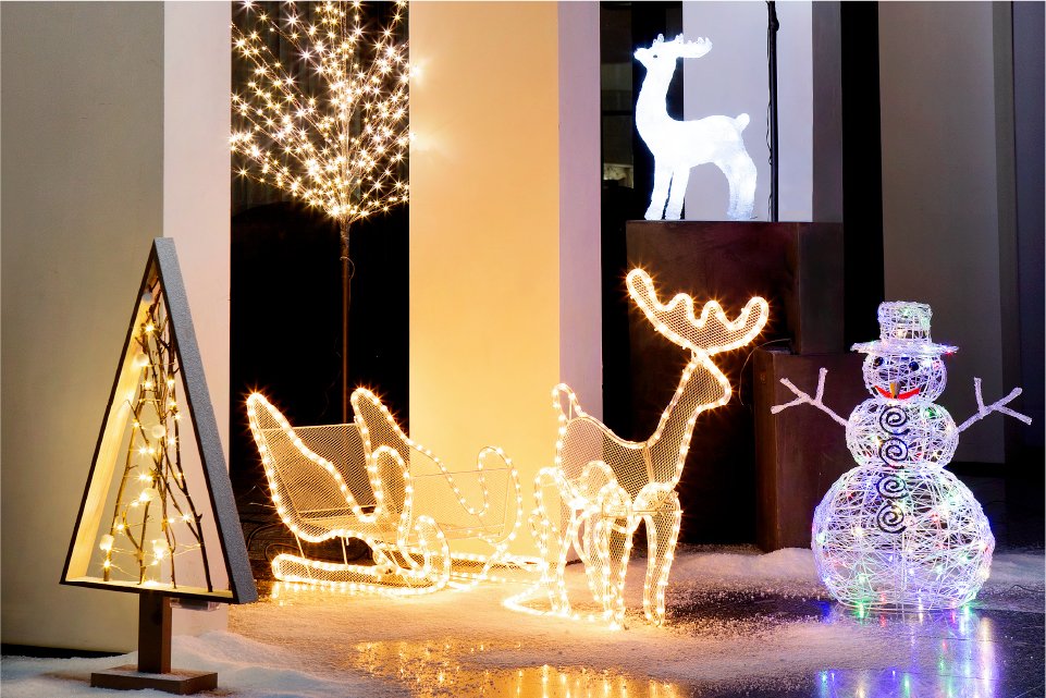 Árvore de Natal decorada com Magic Lights! - Blog hôma